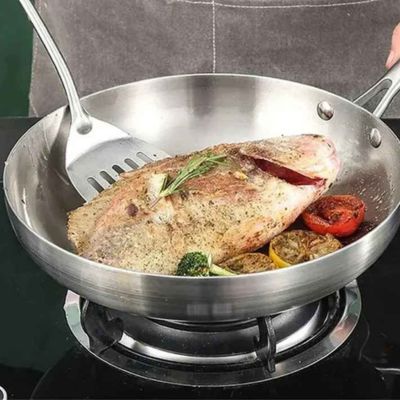POELE INOX, CASSEROLE