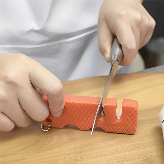 Aiguiseur couteau | MINI SHARPE™ pour de Lames toujours Tranchantes - Bouticuisine