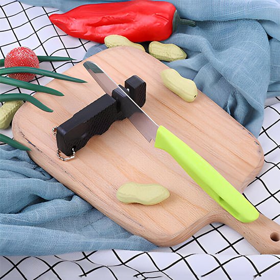 Aiguiseur couteau | MINI SHARPE™ pour de Lames toujours Tranchantes - Bouticuisine