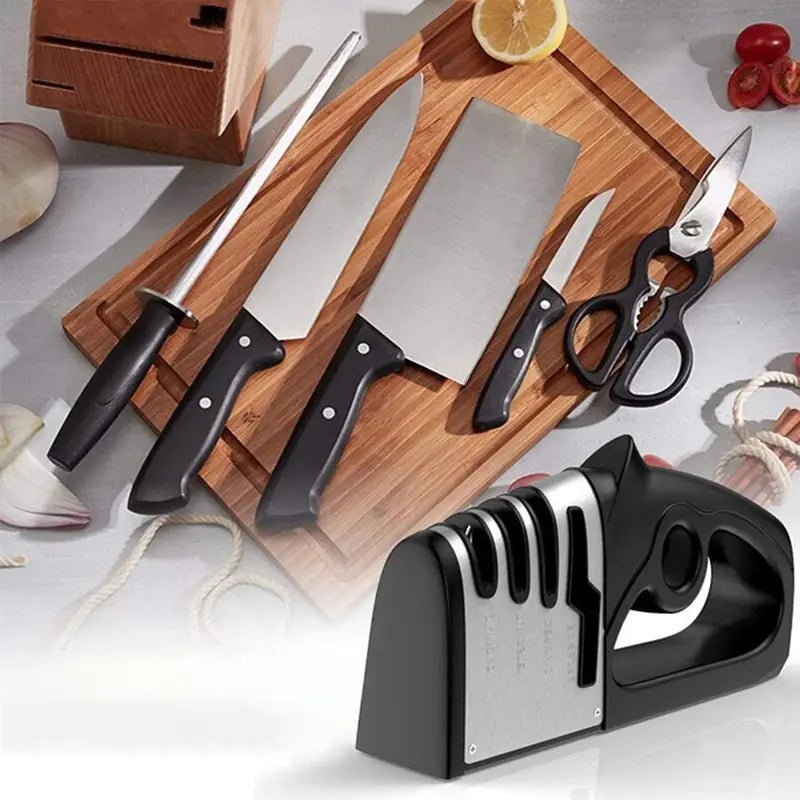 Aiguiseur Couteau | QUICK SHARPE™ Rapide et Efficace - Bouticuisine