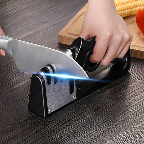Aiguiseur Couteau | QUICK SHARPE™ Rapide et Efficace - Bouticuisine