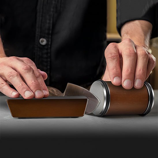 Aiguiseur Couteau | ROLLER SHARPE™ Affutage des Couteaux comme un Chef - Bouticuisine