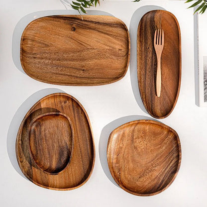 Assiette | ART WOOD™ Naturelle et Design - Bouticuisine