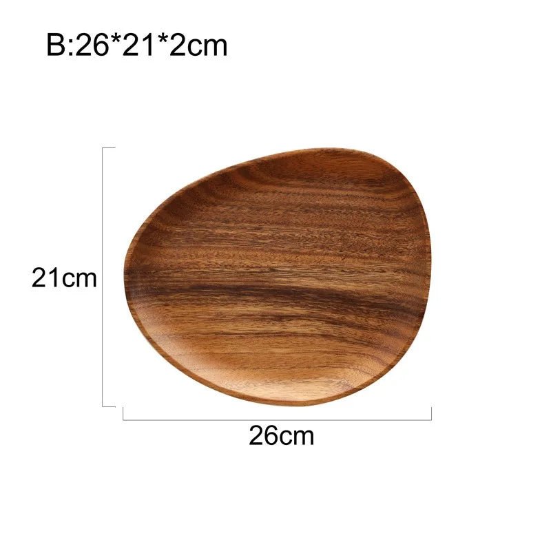 Assiette | ART WOOD™ Naturelle et Design - Bouticuisine