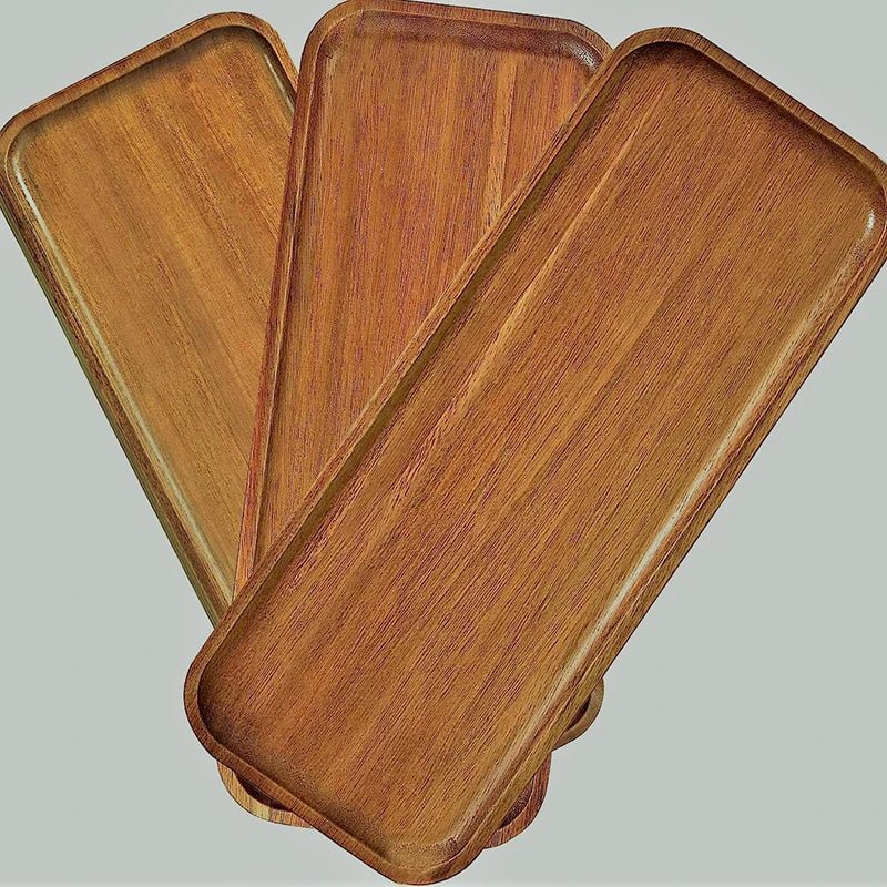 Assiette l DESSERT WOOD™ Elégance naturelle pour votre table - Bouticuisine