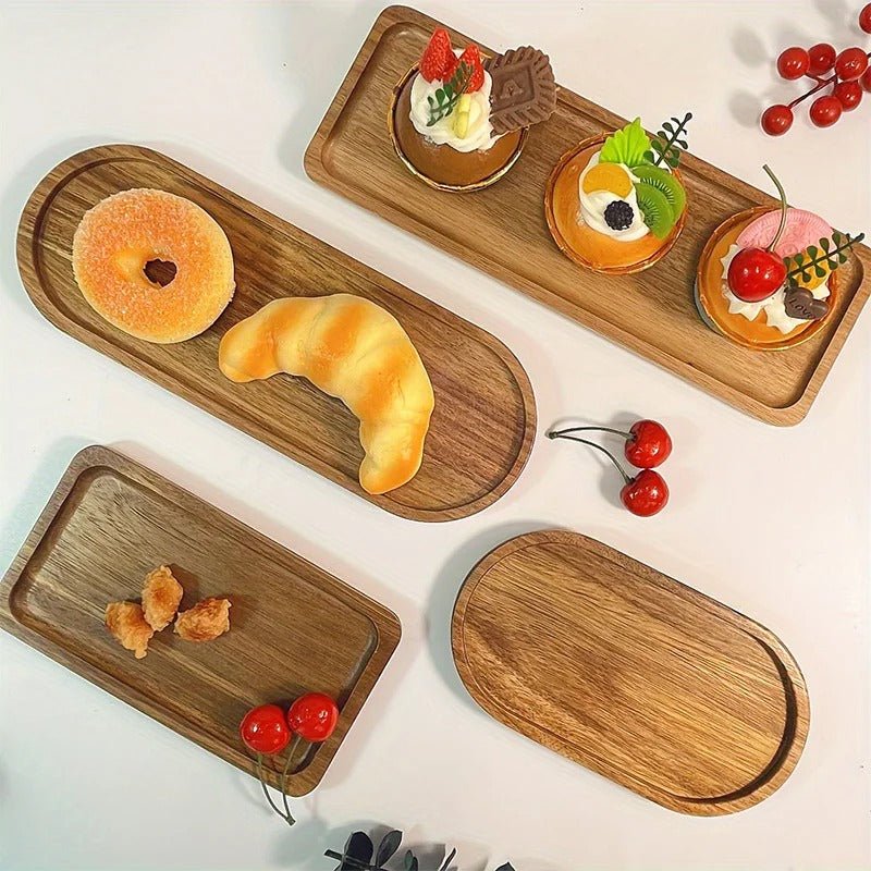 Assiette l DESSERT WOOD™ Elégance naturelle pour votre table - Bouticuisine