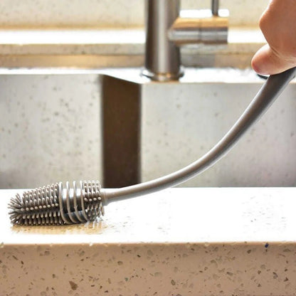 Brosse nettoyage bouteilles 360° | BRUSH CLEAN™ - Bouticuisine