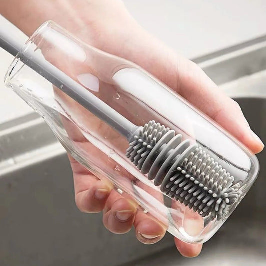 Brosse nettoyage bouteilles 360° | BRUSH CLEAN™ - Bouticuisine