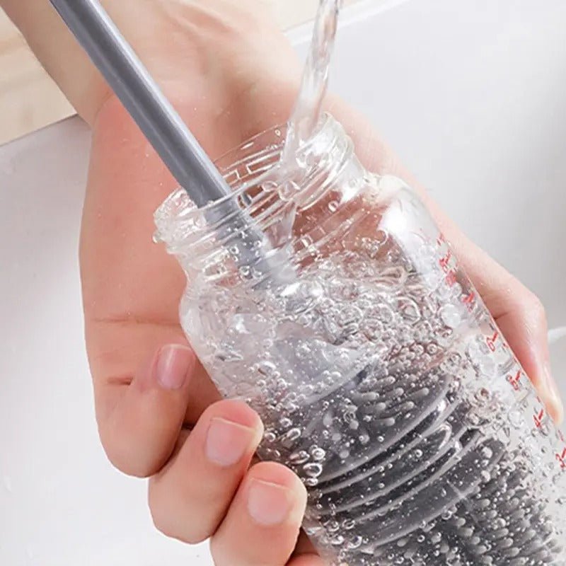 Brosse nettoyage bouteilles 360° | BRUSH CLEAN™ - Bouticuisine