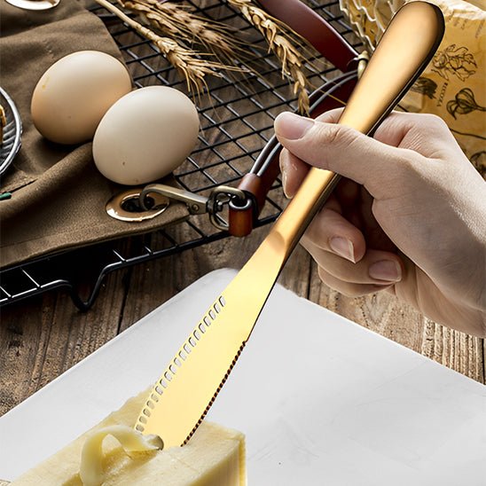 Couteau à Beurre | BUTTER JAM™ Couteau 3 en 1 - Bouticuisine