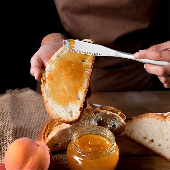 Couteau à Beurre | BUTTER JAM™ Couteau 3 en 1 - Bouticuisine
