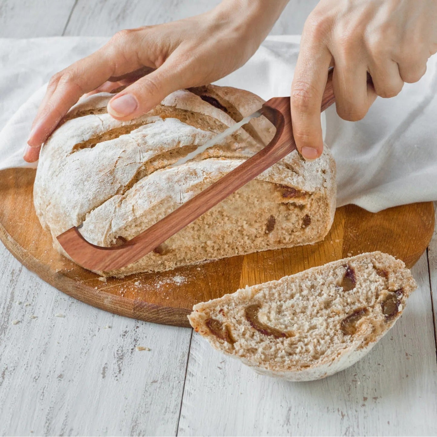 Couteau à Pain | Bread Cut™ l'Art de Trancher le Pain - Bouticuisine
