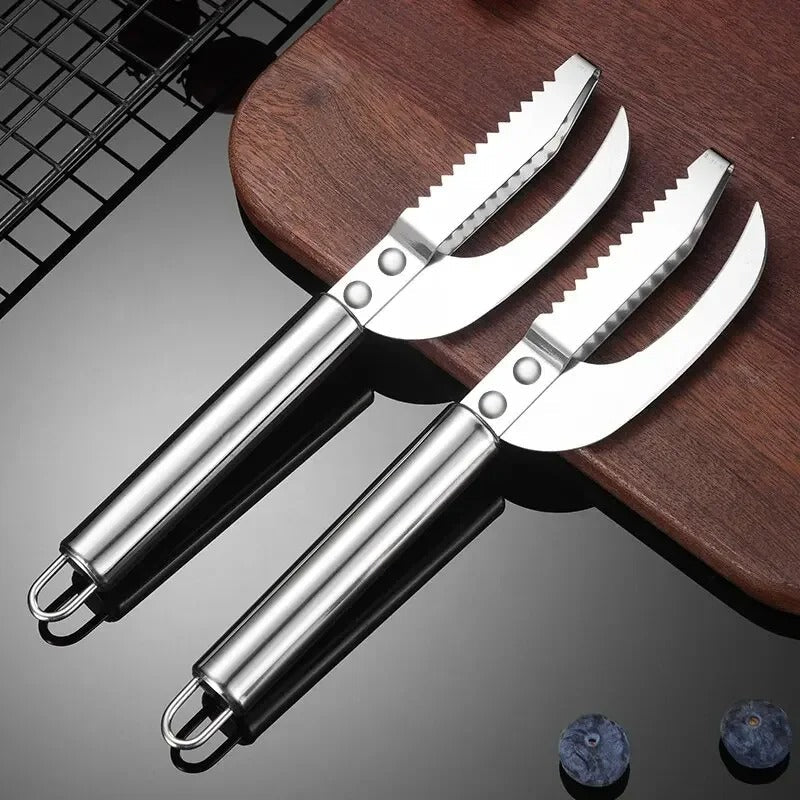 Couteau Poisson | FISH CUT™ pour Préparer Poissons et Fruits de Mer - Bouticuisine
