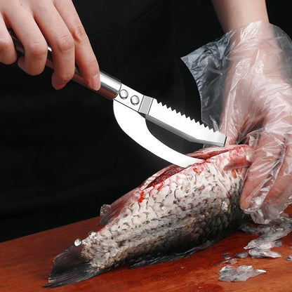 Couteau Poisson | FISH CUT™ pour Préparer Poissons et Fruits de Mer - Bouticuisine