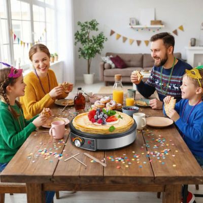 Crepiere | ElectriCrepe™ L'Art de la Crêpe Parfaite - Bouticuisine