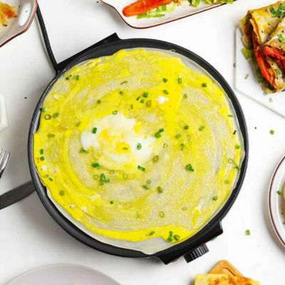 Crepiere | ElectriCrepe™ L'Art de la Crêpe Parfaite - Bouticuisine