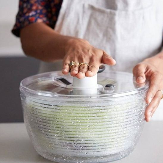 Essoreuse à Salade | PASS PRESS™ Système de Pression Rapide - Bouticuisine