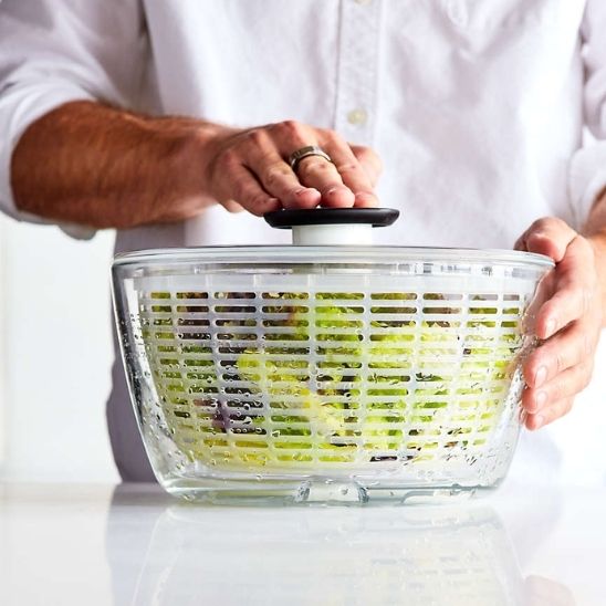 Essoreuse à Salade | PASS PRESS™ Système de Pression Rapide - Bouticuisine