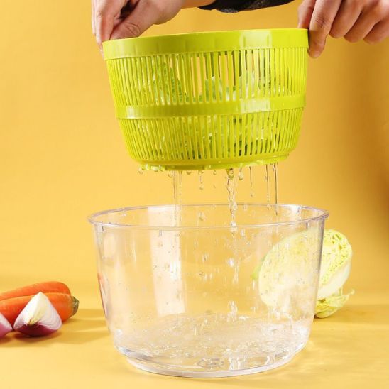 Essoreuse à Salade | Salado™ Sécher les Salade en un Tour de Main - Bouticuisine