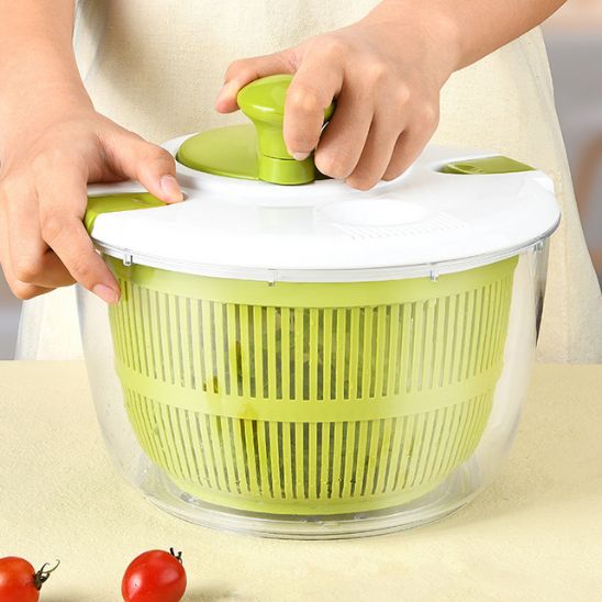 Essoreuse à Salade | Salado™ Sécher les Salade en un Tour de Main - Bouticuisine