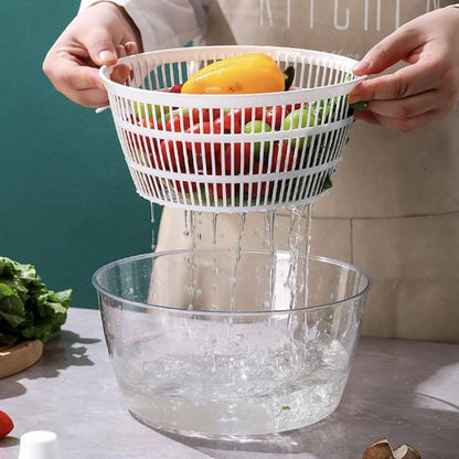 Essoreuse à Salade | VEGETAL ELECTRIC™ Sans Effort en Gagnant du Temps - Bouticuisine