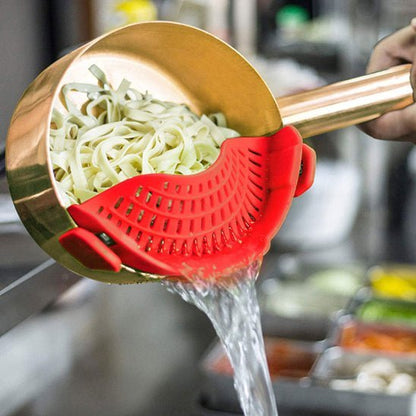 Passoire | PASTA CLIP™ S'Adapte à toutes les Casseroles - Bouticuisine