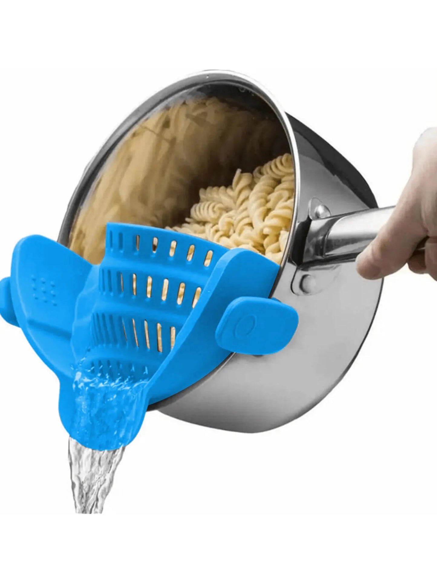 Passoire | PASTA CLIP™ S'Adapte à toutes les Casseroles - Bouticuisine