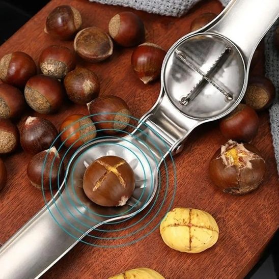 Pince Chataigne | NUT CRACKER™ Pour les Amateurs de Fruits à Coque - Bouticuisine