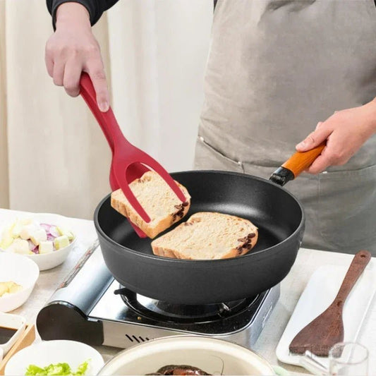 Pince cuisine et spatule | SPATULE CLIP™ - Bouticuisine
