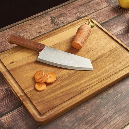 PLANCHE A DECOUPER | WOODEN CUTTING™ Durabilité, Praticité, Sécurité - Bouticuisine
