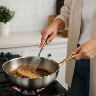 Poele Inox | COOKWARE™ - Bouticuisine