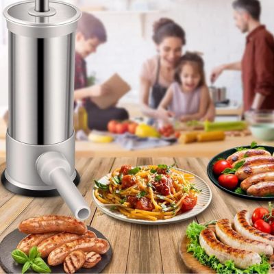 Poussoir a Saucisse manuel | PUSH MEAT™ - Fabrication saucisses maison facile - Bouticuisine