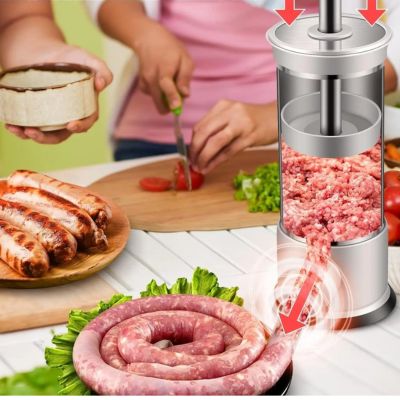 Poussoir a Saucisse manuel | PUSH MEAT™ - Fabrication saucisses maison facile - Bouticuisine