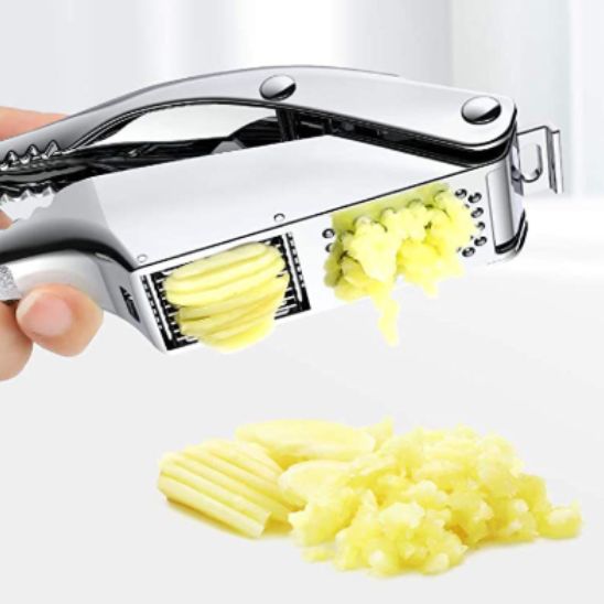 Presse Ail | DUAIL™ Hache et Tranche Facilement - Bouticuisine