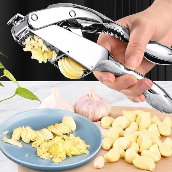 Presse Ail | DUAIL™ Hache et Tranche Facilement - Bouticuisine