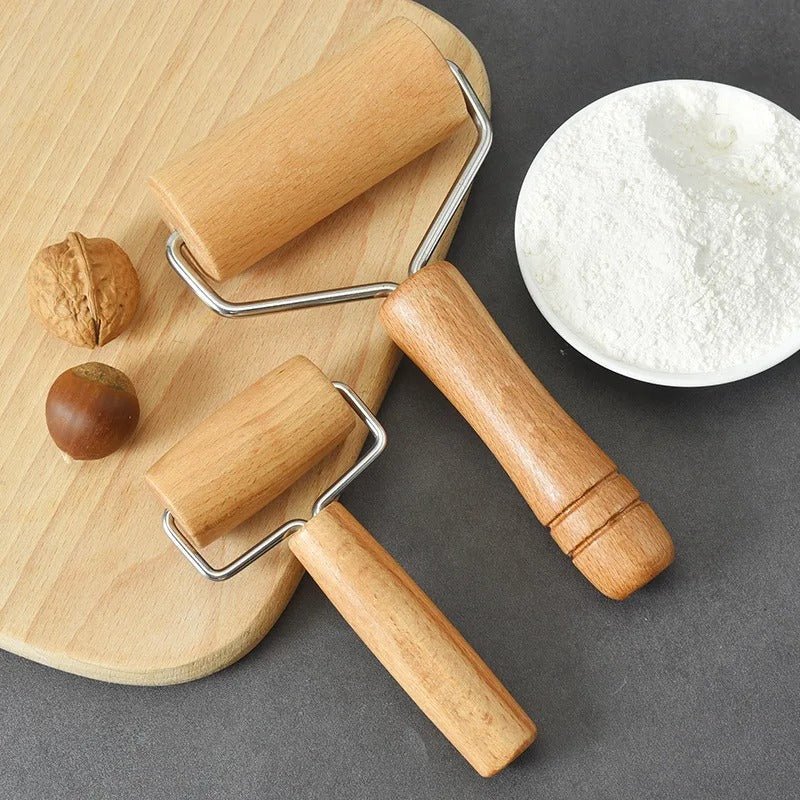 Rouleau à Patisserie | ROLL WOOD™ Naturel et Polyvalent - Bouticuisine
