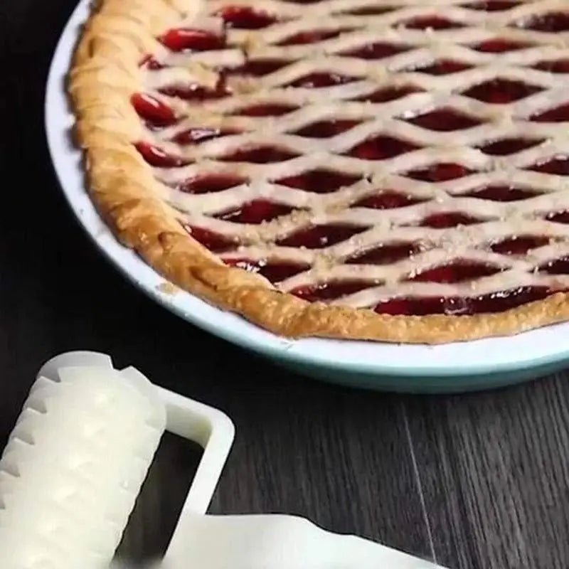 Rouleau à PATISSERIE | ROLLER CAKE™ Quadriller et Dessiner Toutes les Pâtes - Bouticuisine