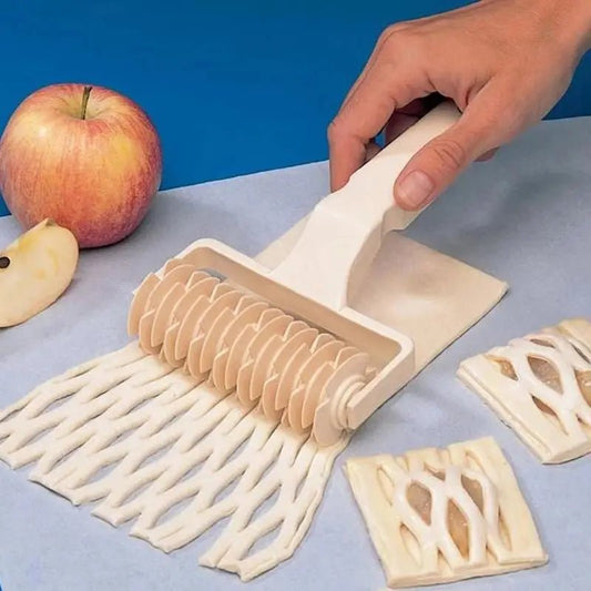 Rouleau à PATISSERIE | ROLLER CAKE™ Quadriller et Dessiner Toutes les Pâtes - Bouticuisine