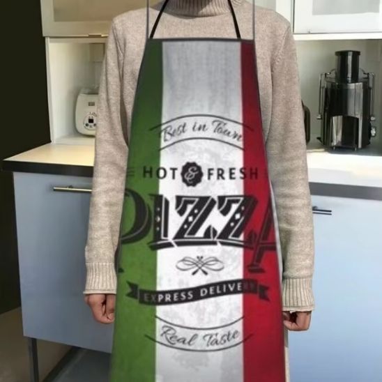 Tablier De Cuisine | RETRO PIZZA™ Amateurs et Professionnels - Bouticuisine