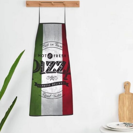 Tablier De Cuisine | RETRO PIZZA™ Amateurs et Professionnels - Bouticuisine