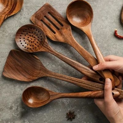 Ustensiles de cuisine en bois | SPATUL WOOD™ - Bouticuisine